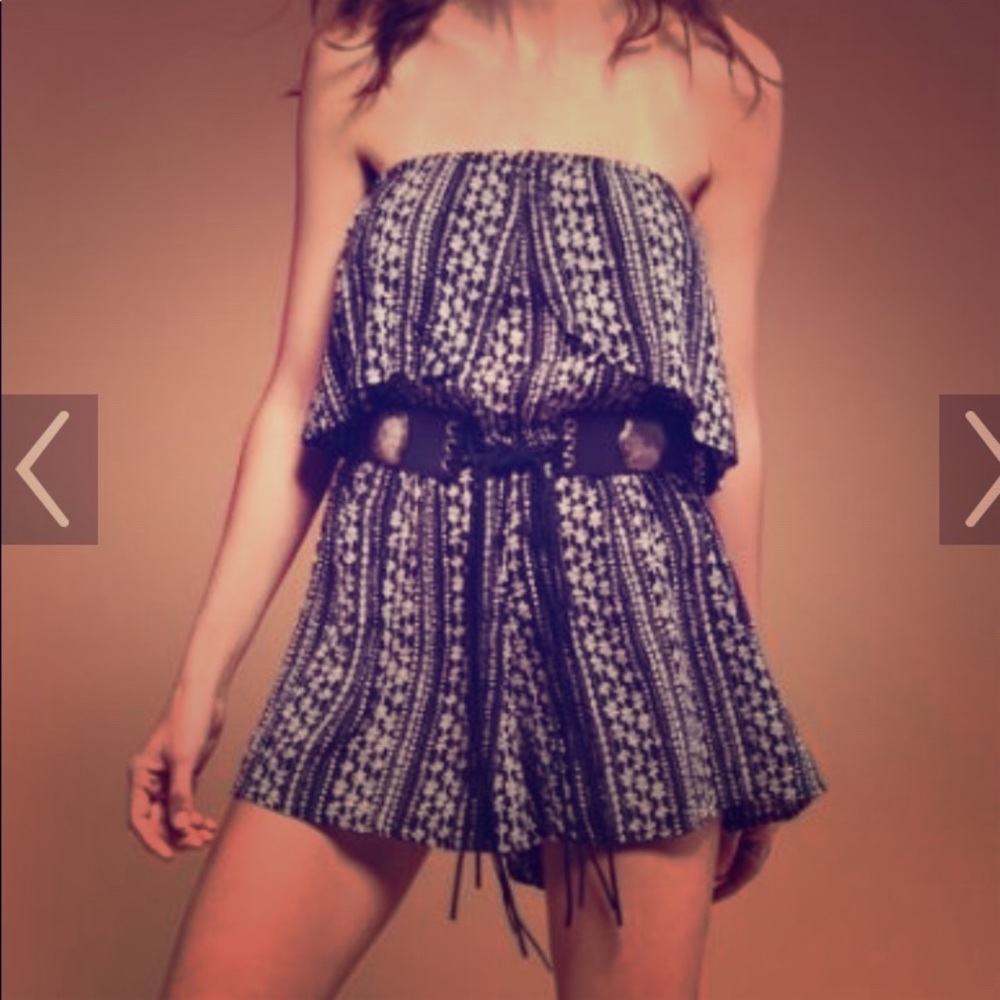 NWT Free people blood orange romper